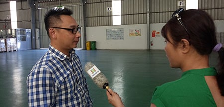 HaNoi Television Interview Deputy General Director Mr Trinh Ngoc Thao